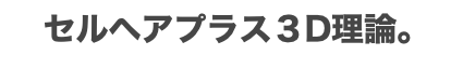 セルヘアプラス３D理論。